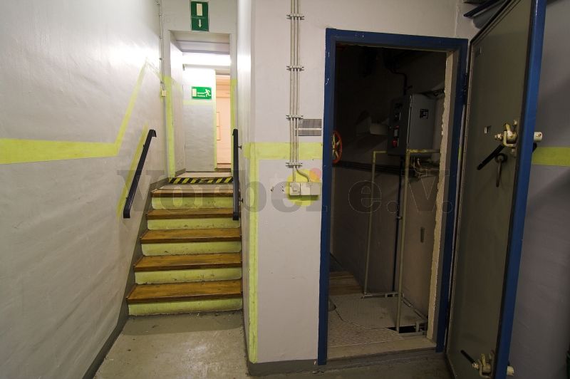 Sonderfall in der GSVBw21: Die Wände im Objekt 1 sind verputzt (hier im Beispiel der Raum 43). Bei Erschütterungen würde sich der Putz lösen und eine starke Staubbildung hervorrufen. Technische Einrichtungen könnten dadurch beschädigt werden.