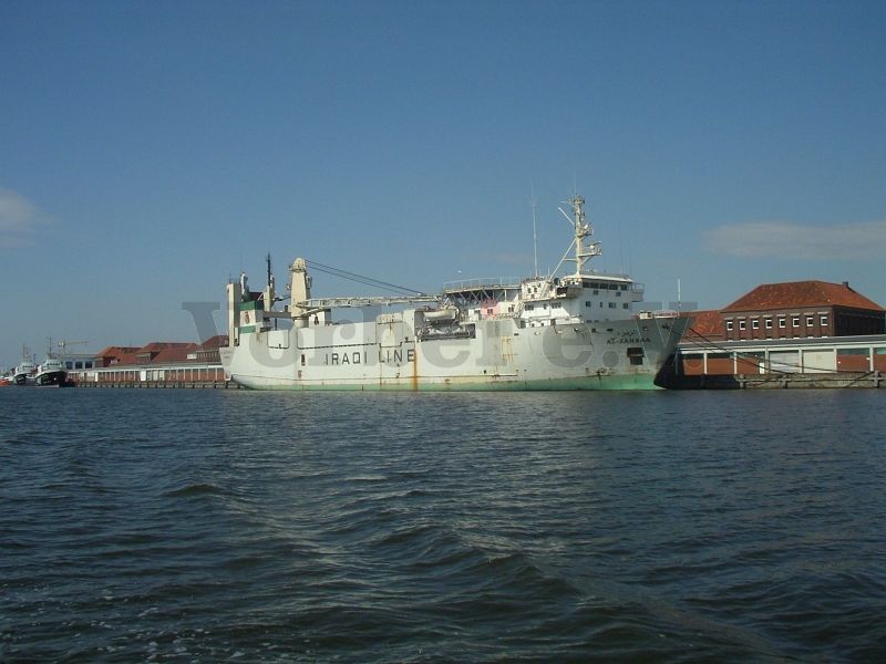 Kurios: Das irakische Schiff “Al-Zahraa” liegt seit 20 Jahren in Bremerhaven.