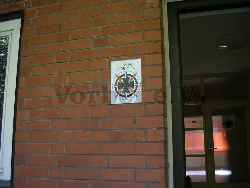 Wappen am Haupteingang.