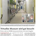Virtuelles Museum wird gut besucht - Schon mehr als 16.000 Interessierte klicken sich durch Angebot.