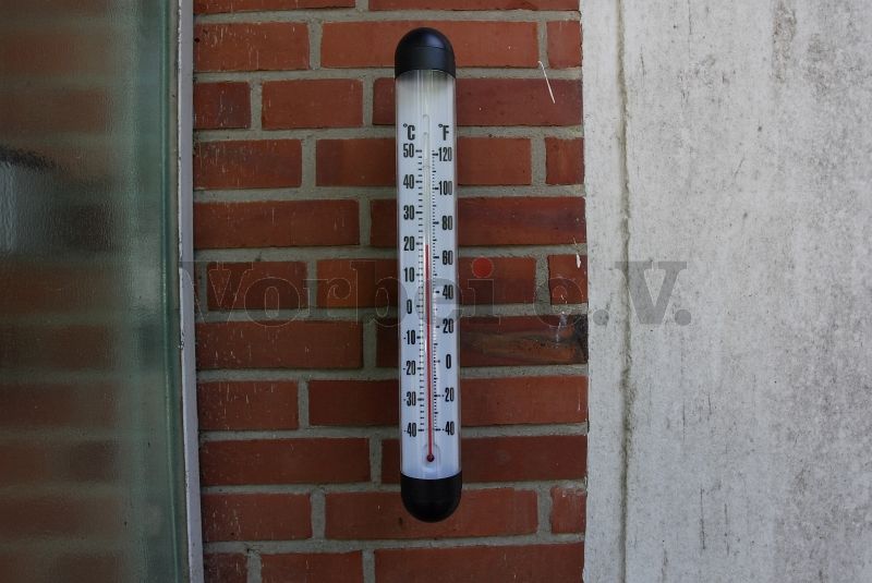 Angenehme Außentemperaturen auf dem GSVBw-Gelände.