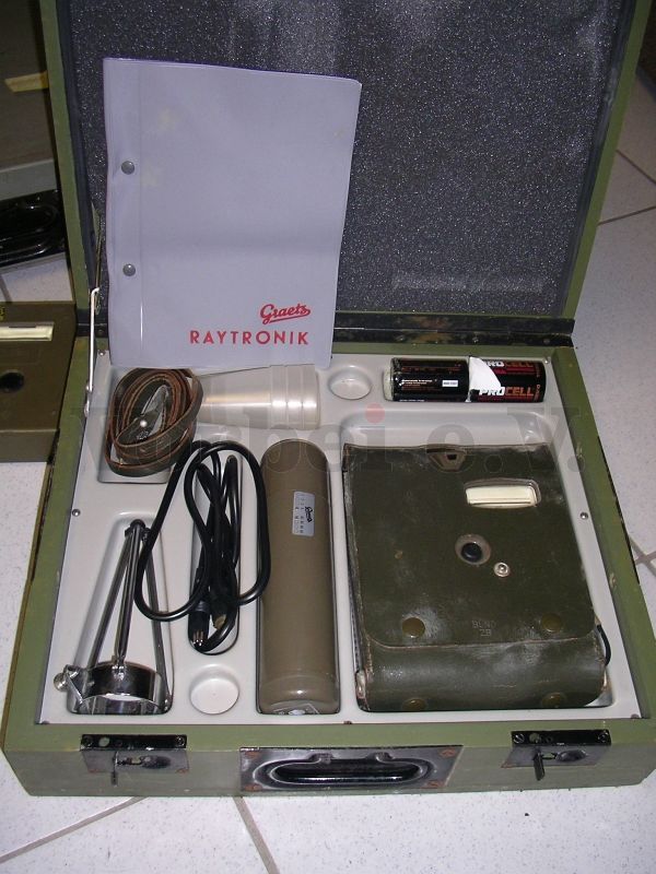 Strahlungsmessgerät “Graetz-Raytronik”.