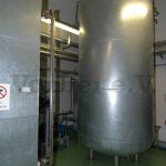 Raum 11 in der GSVBw 47: Behälter für Kühlwasser- und Wasservorrat.